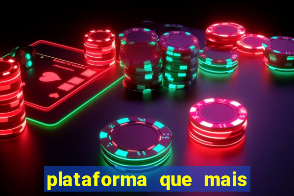 plataforma que mais paga no fortune tiger